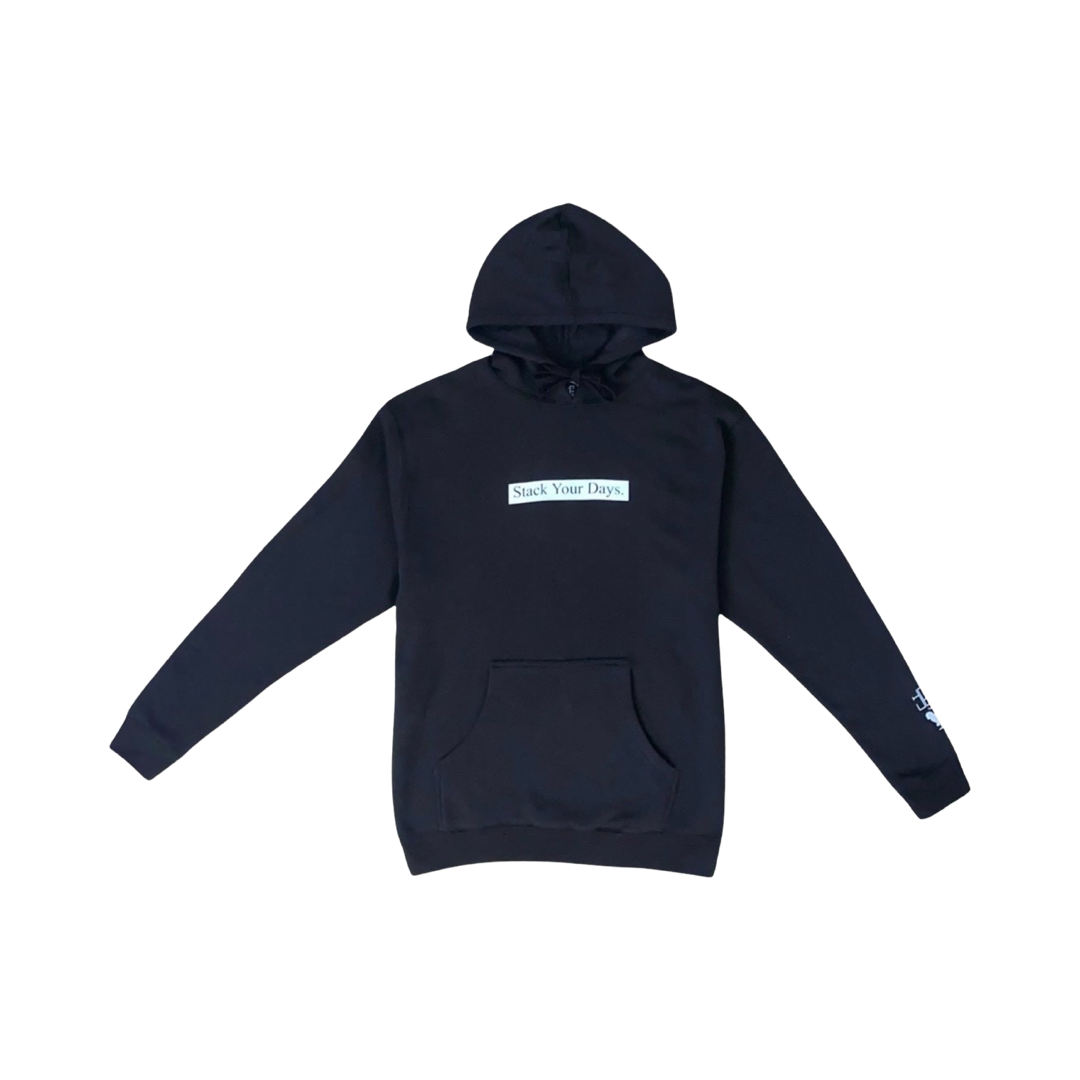 Stack Your Days. - Lightweight Hoodie Box Logo